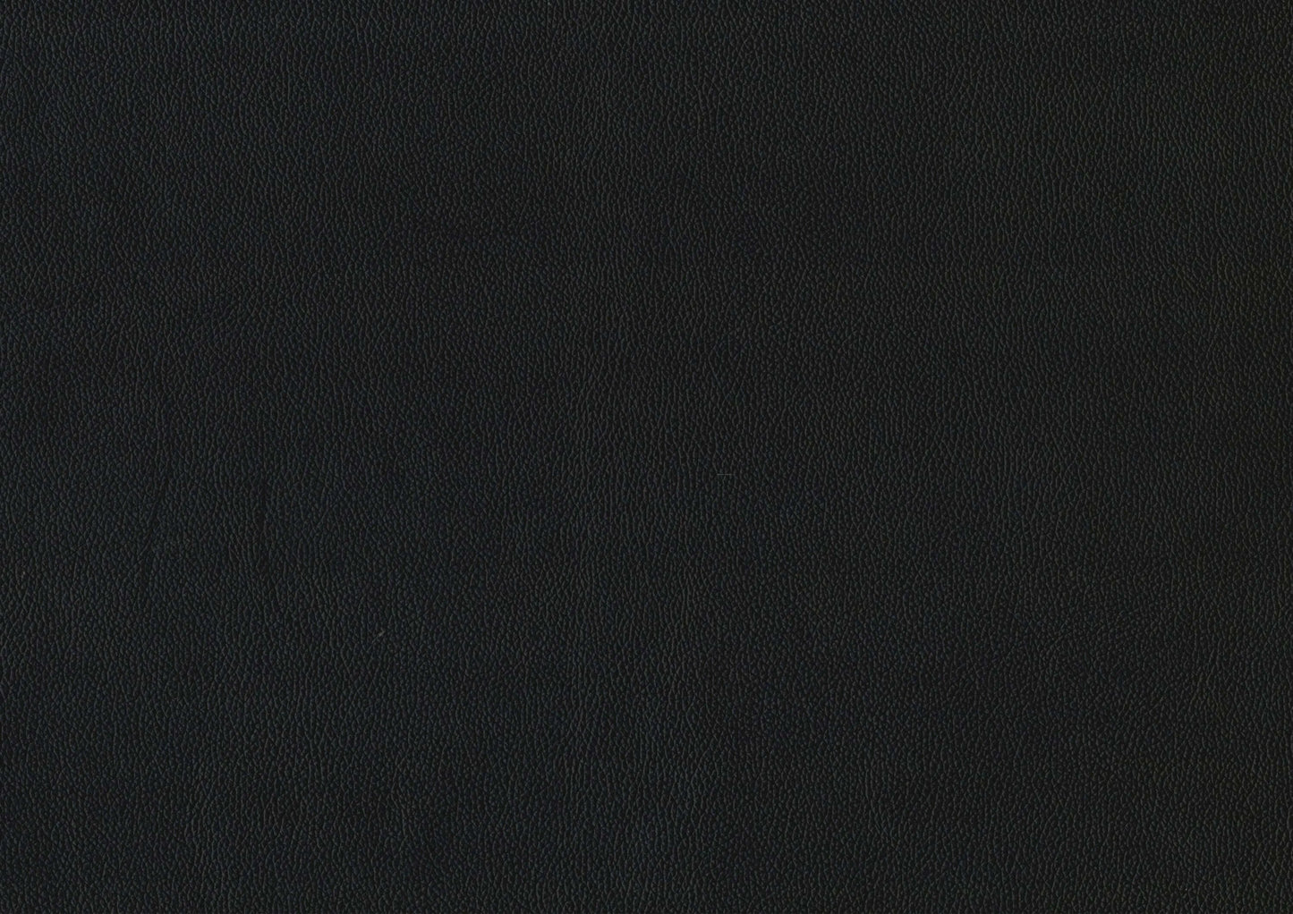 Solid black leather color swatch