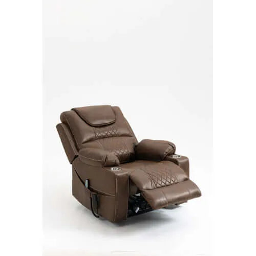 Electric Recliner Lift Chair – 180° Recline, Power Assist & Cozy Comfort