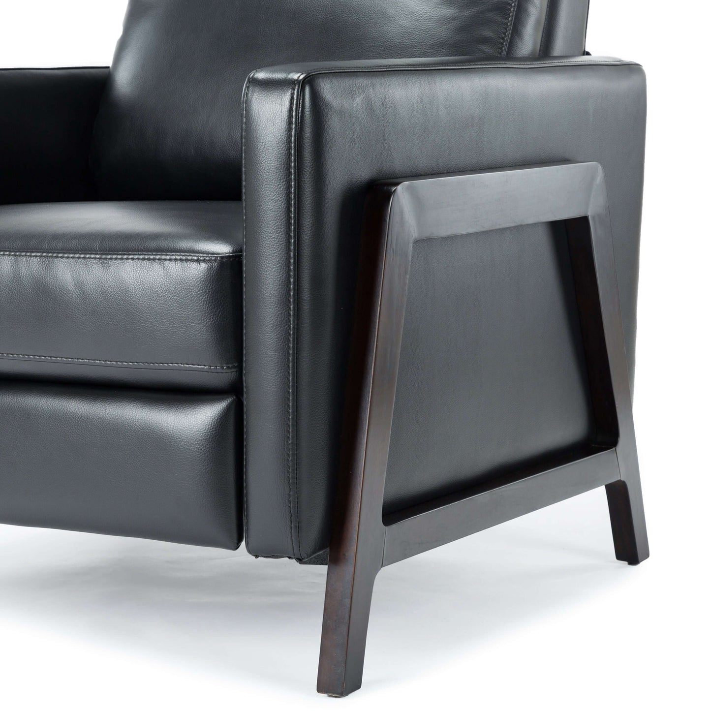 Maxton Push Back Recliner - Black
