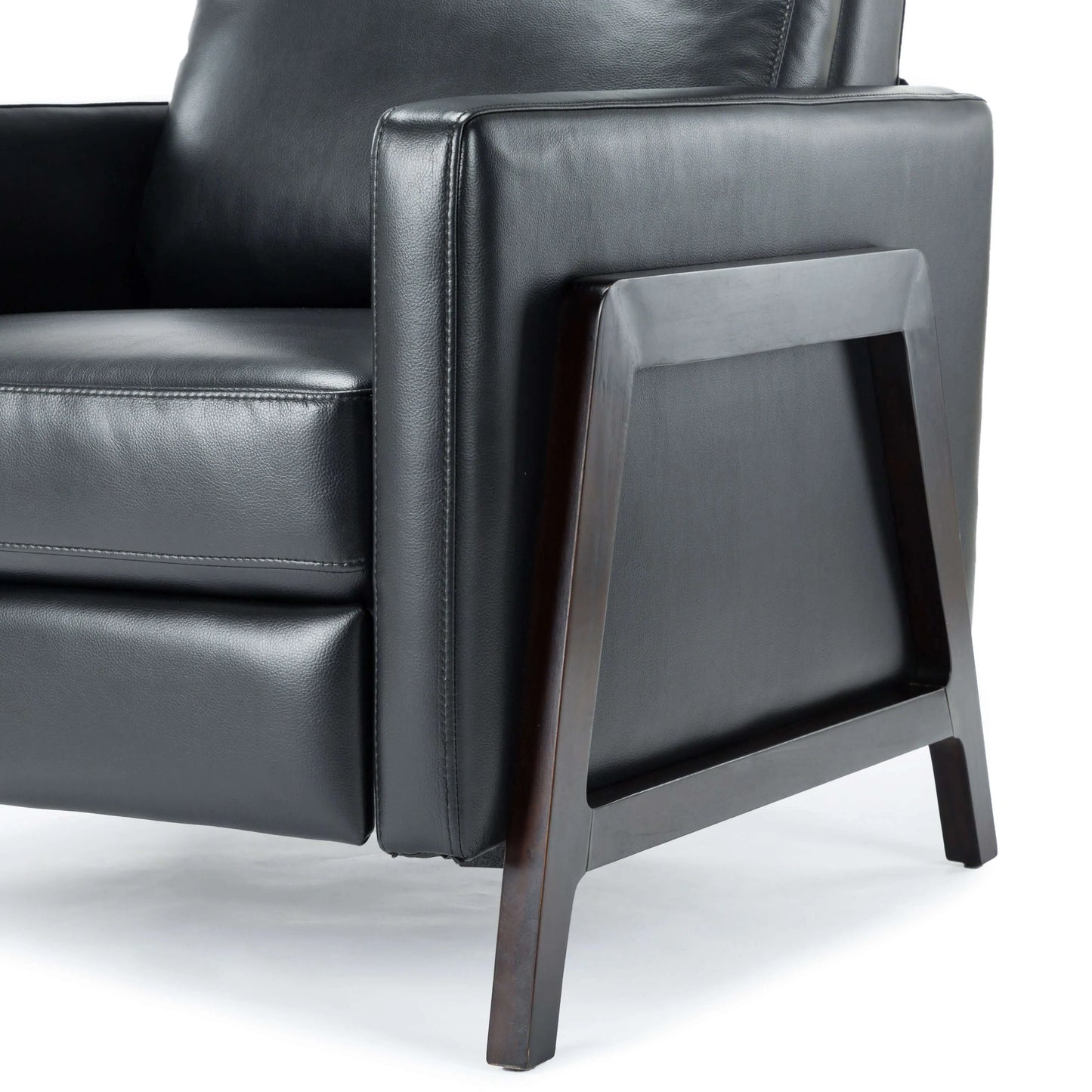 Maxton Push Back Recliner - Black