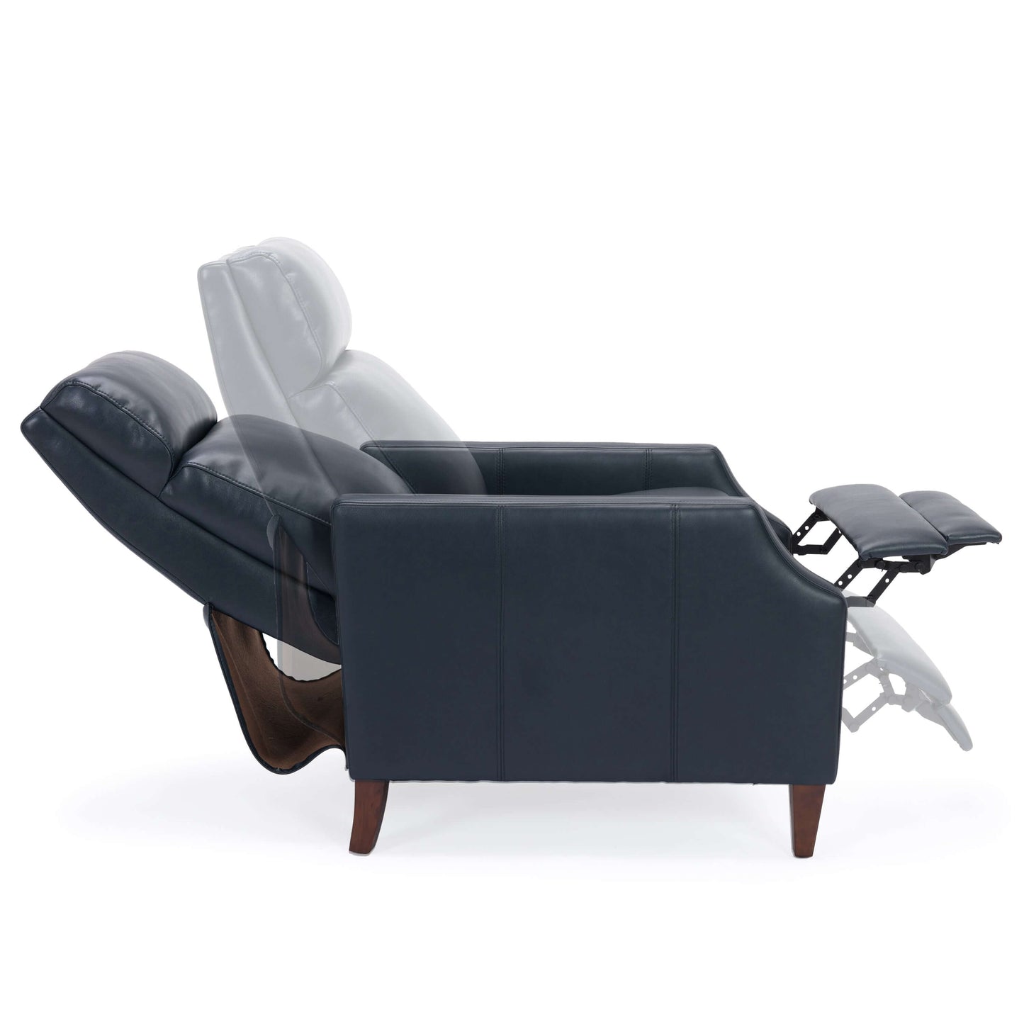 Balantyne Push Back Recliner - Midnight Blue