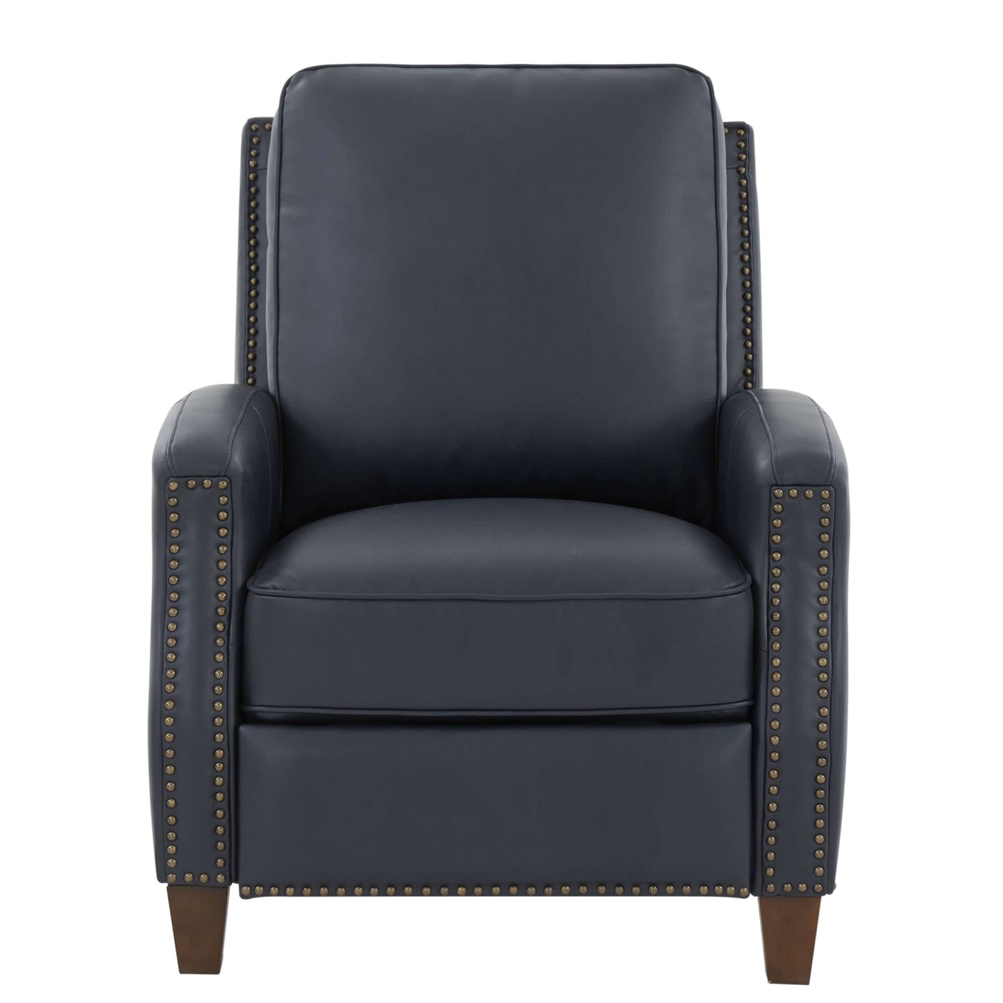 James Push Back Recliner - Midnight Blue