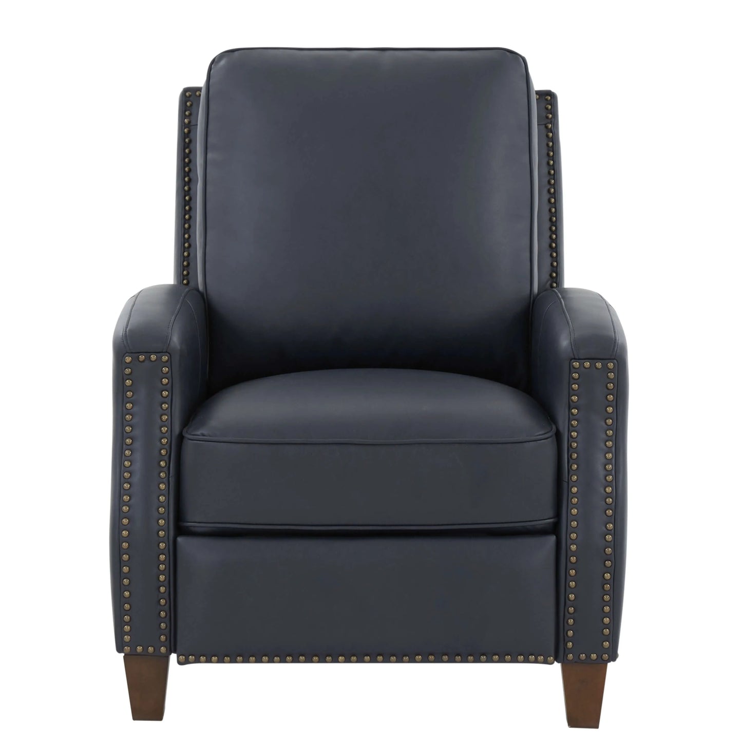 James Push Back Recliner - Midnight Blue