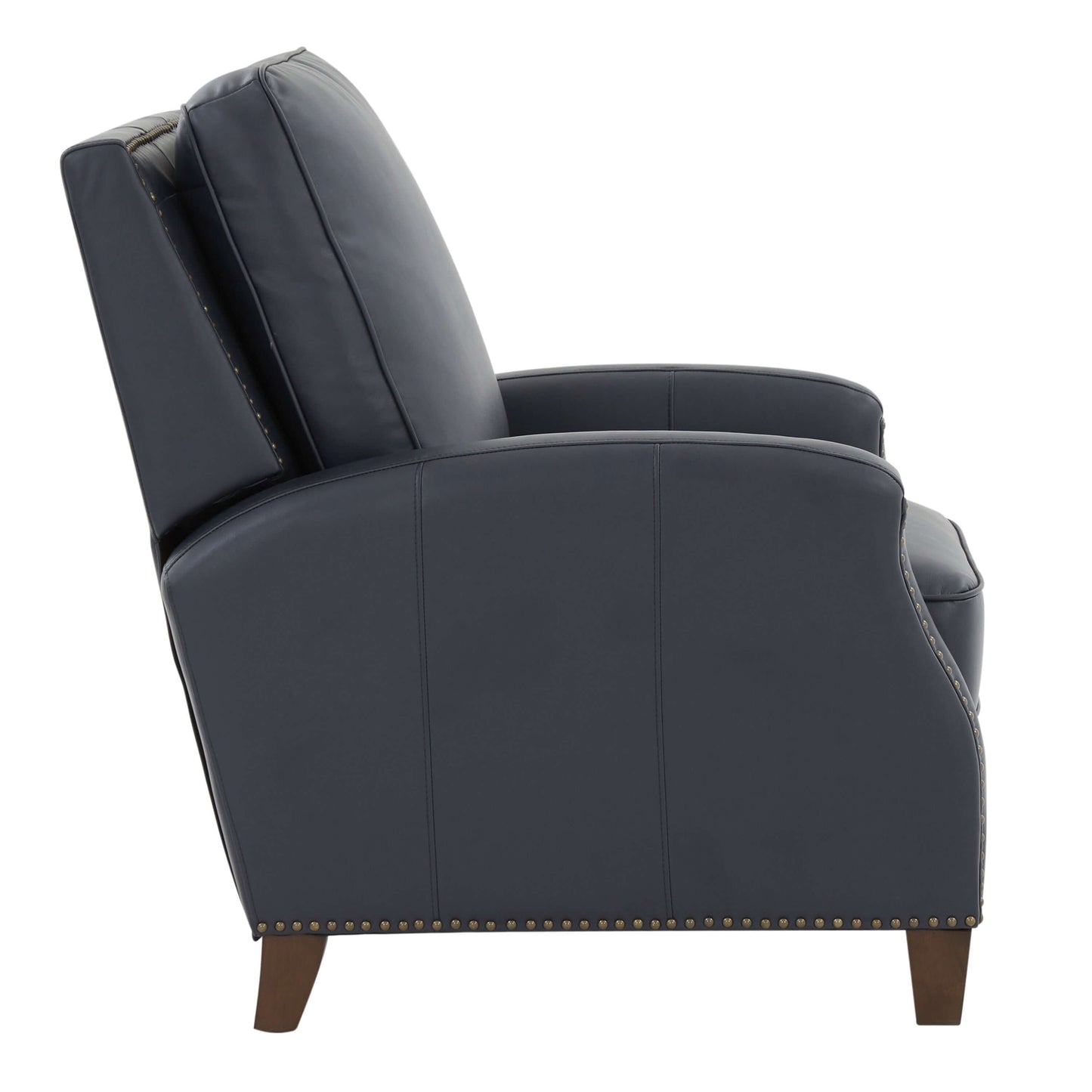 James Push Back Recliner - Midnight Blue