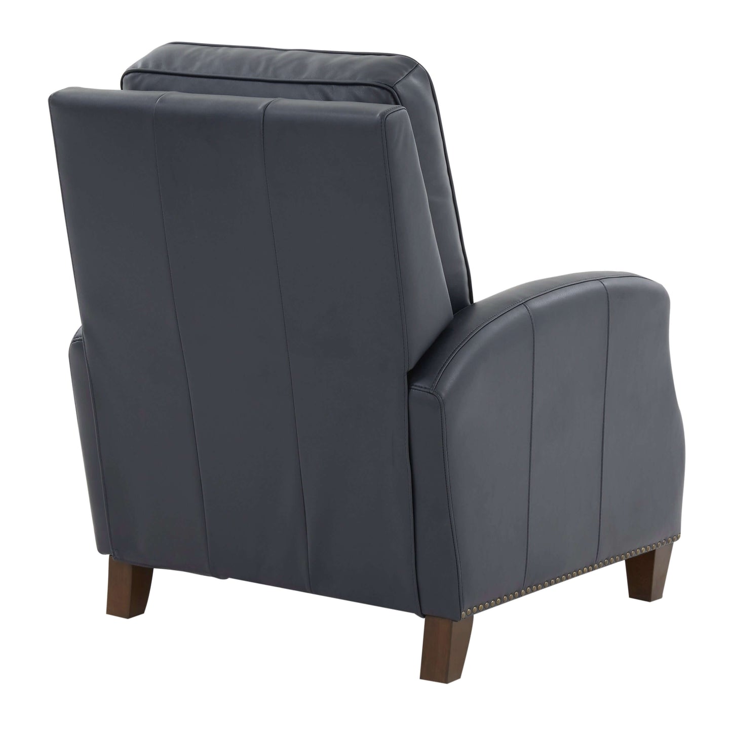 James Push Back Recliner - Midnight Blue