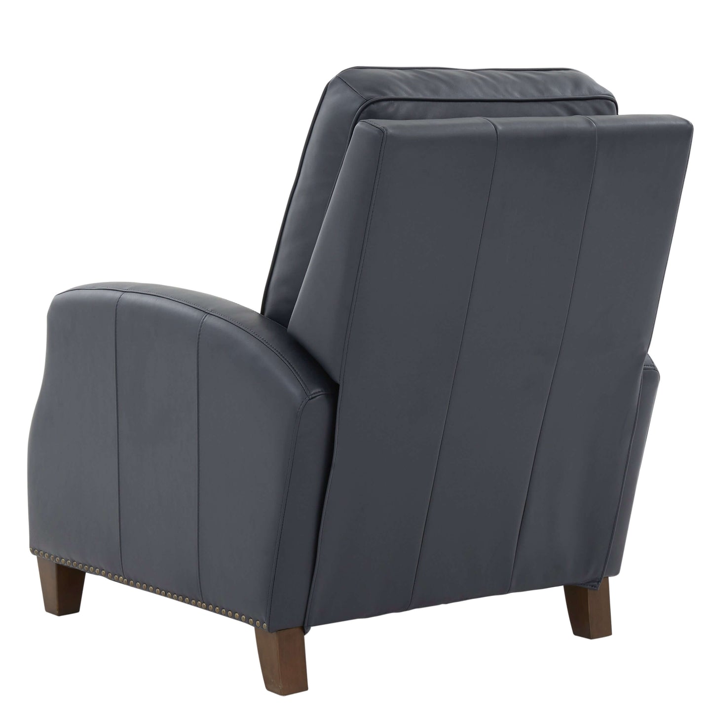 James Push Back Recliner - Midnight Blue