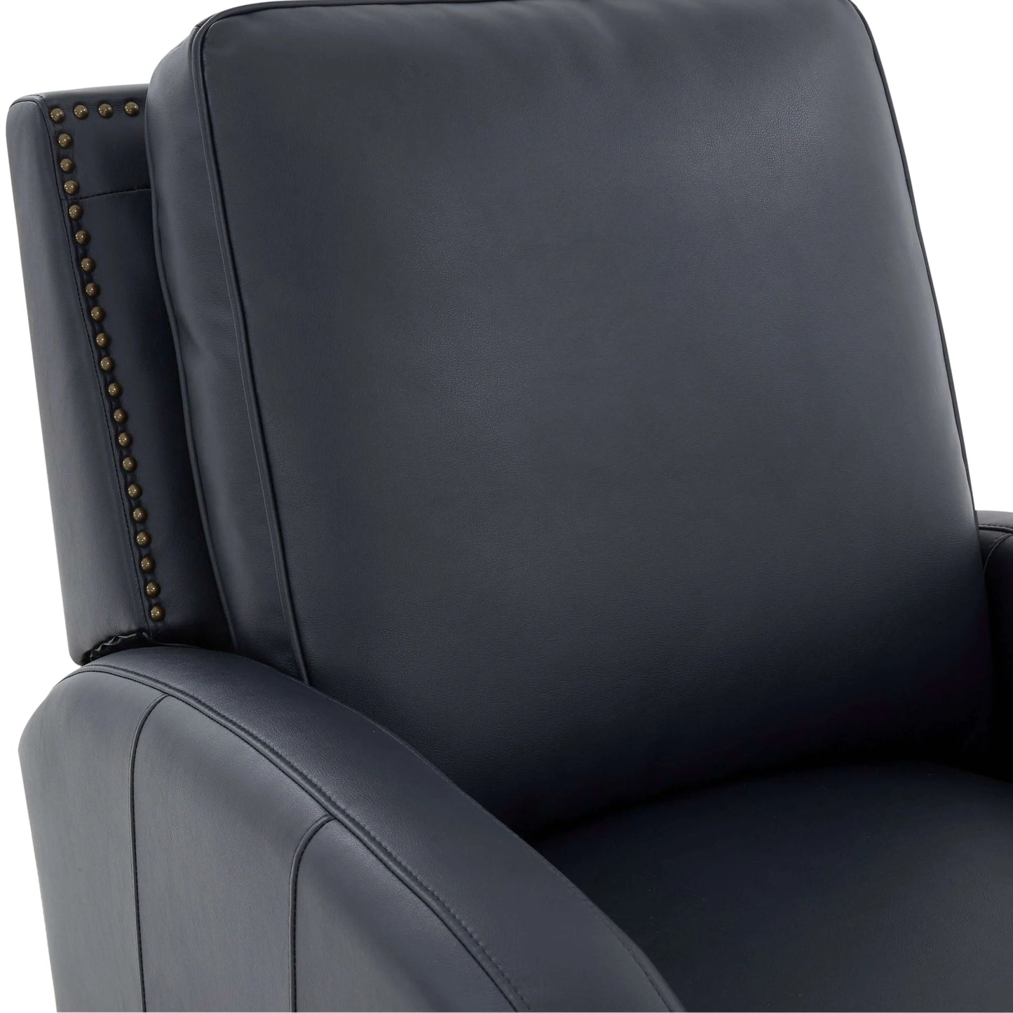James Push Back Recliner - Midnight Blue