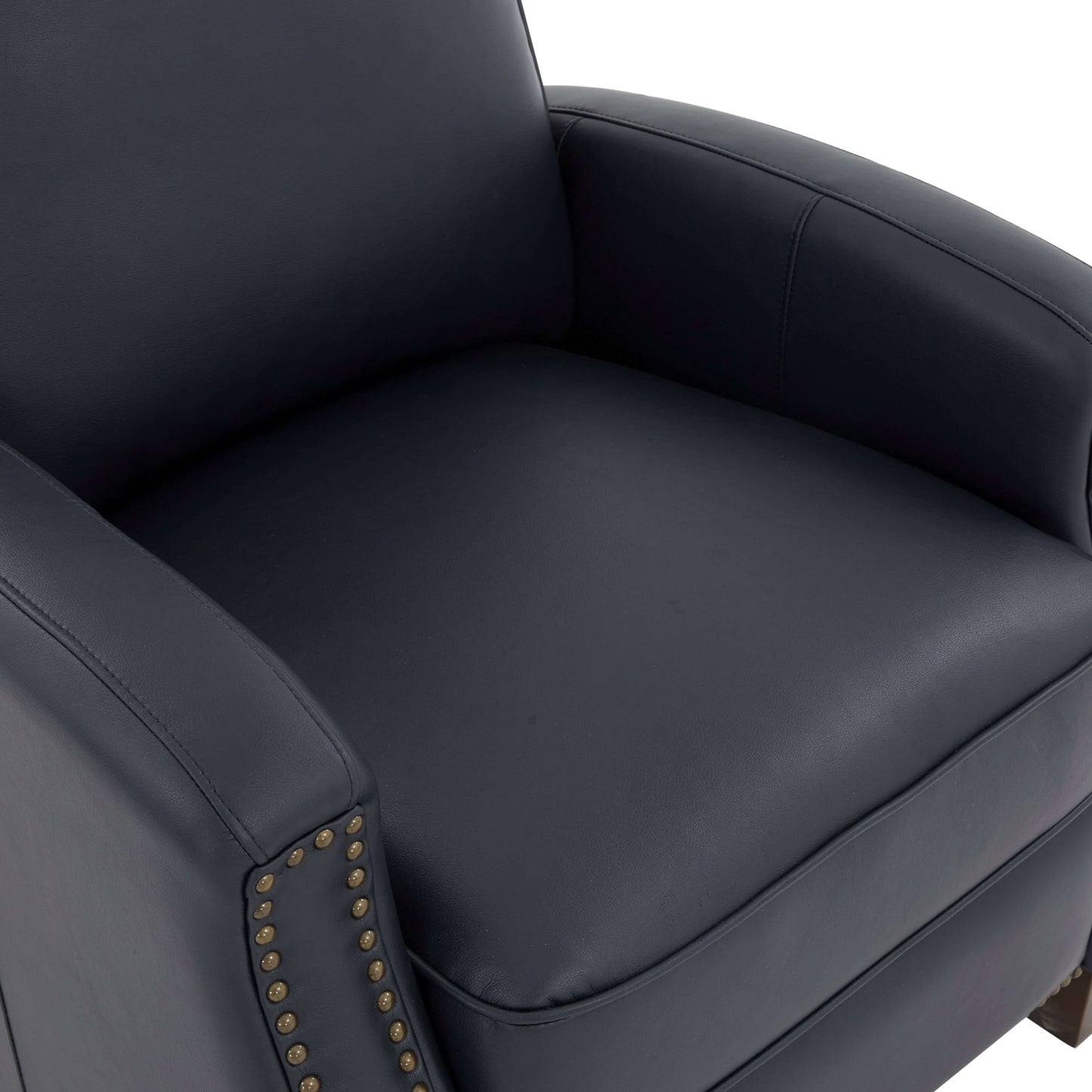 James Push Back Recliner - Midnight Blue