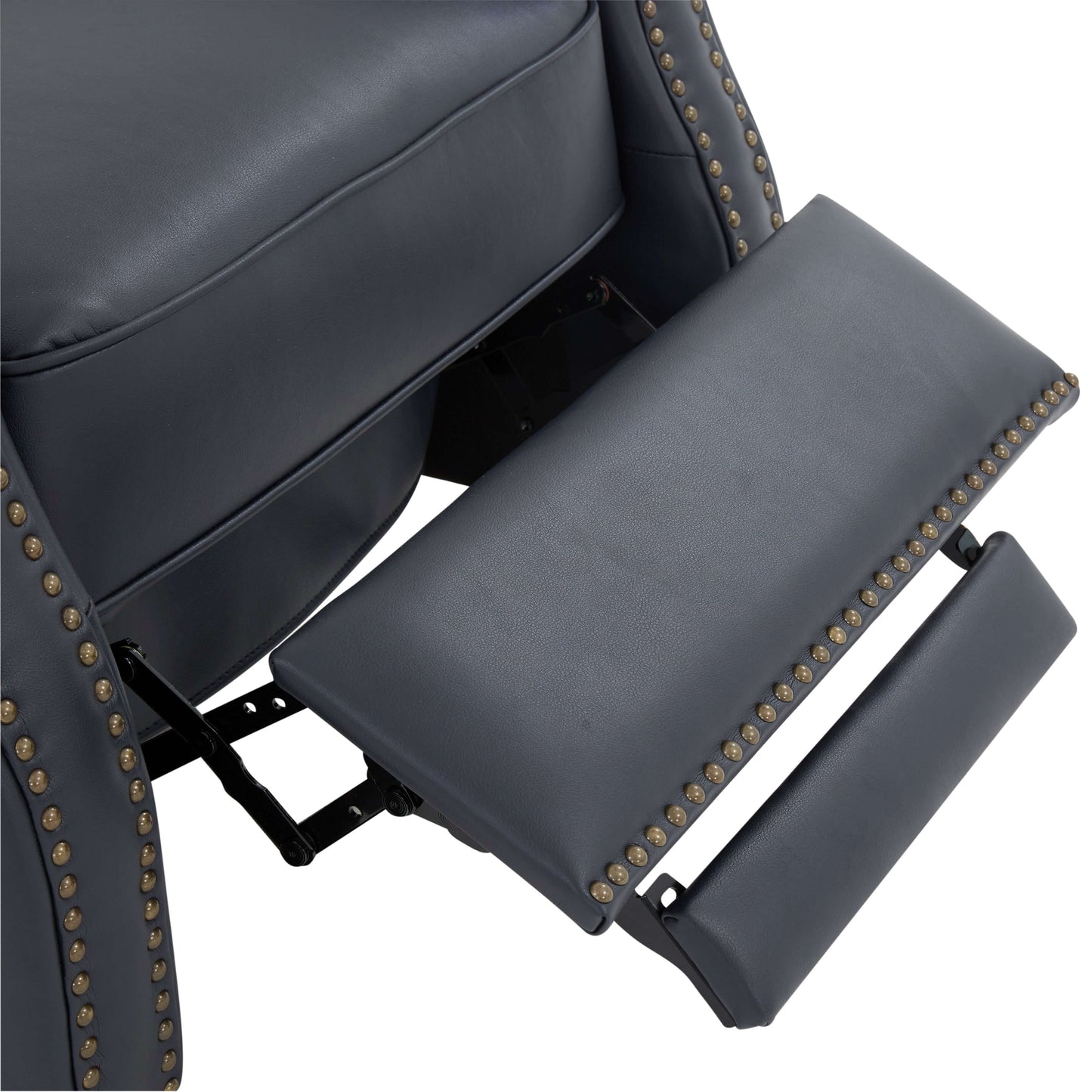 James Push Back Recliner - Midnight Blue