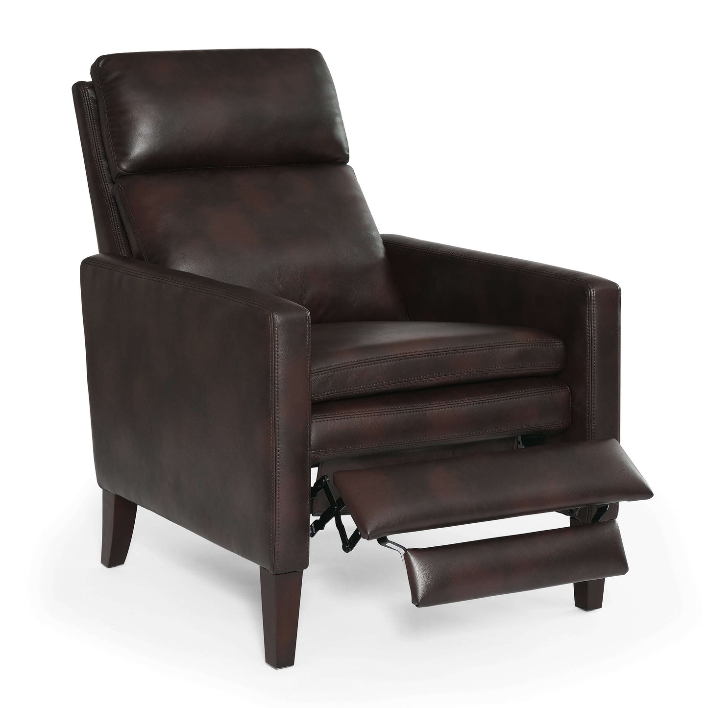 Vicente Push Back Recliner - Burnished Brown