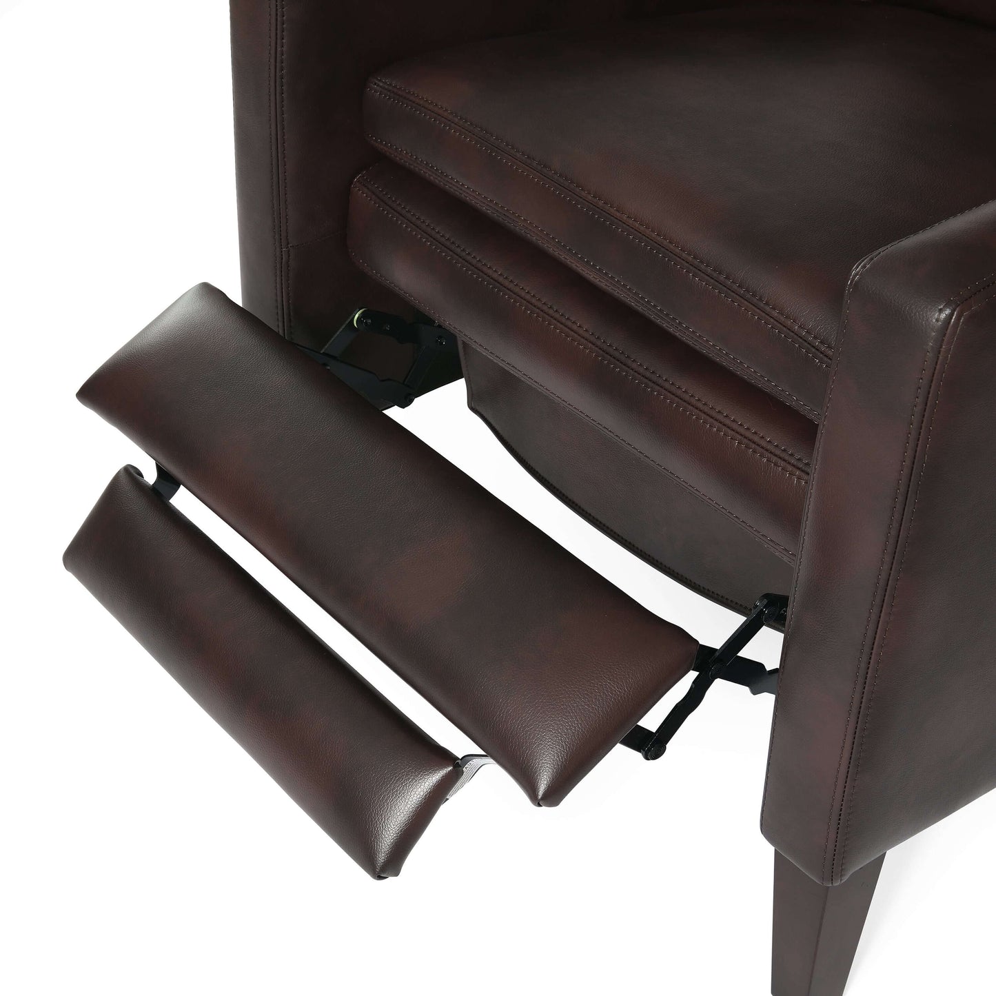 Vicente Push Back Recliner - Burnished Brown