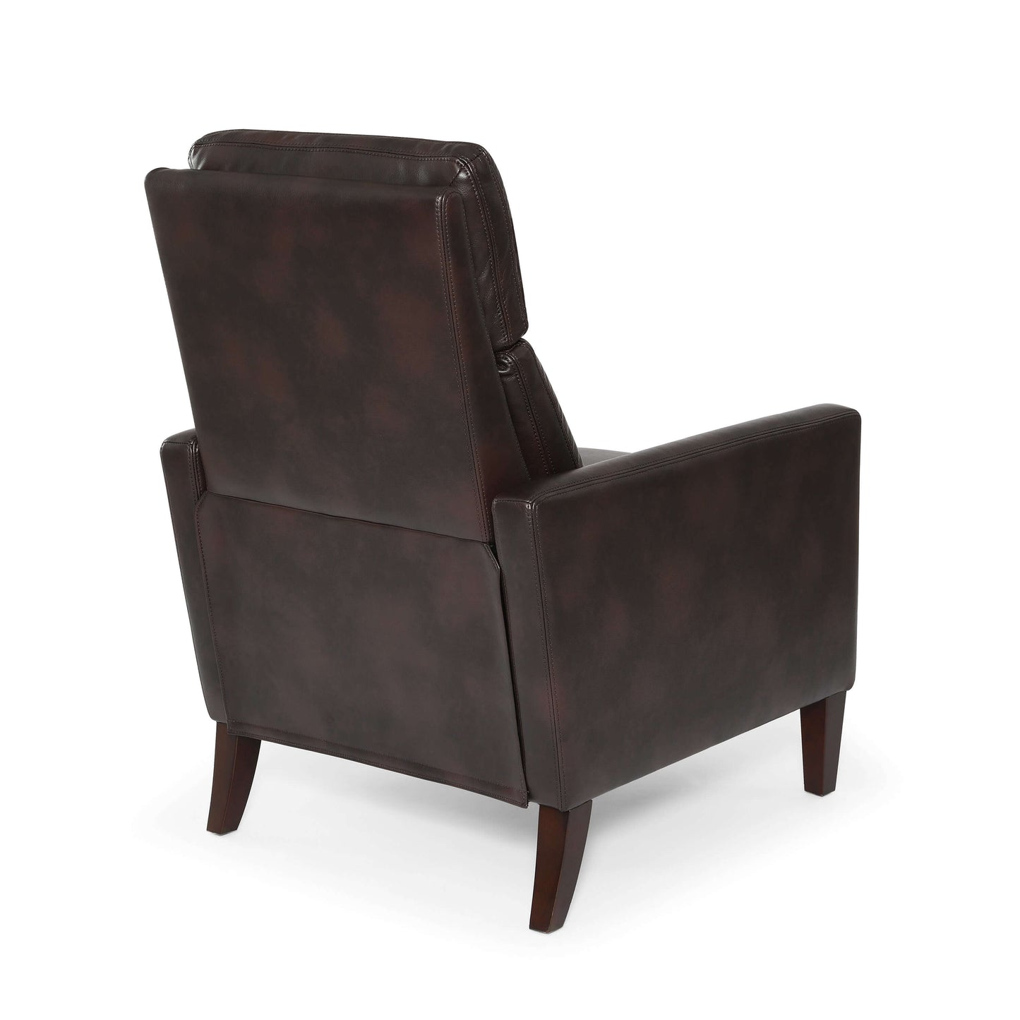 Vicente Push Back Recliner - Burnished Brown
