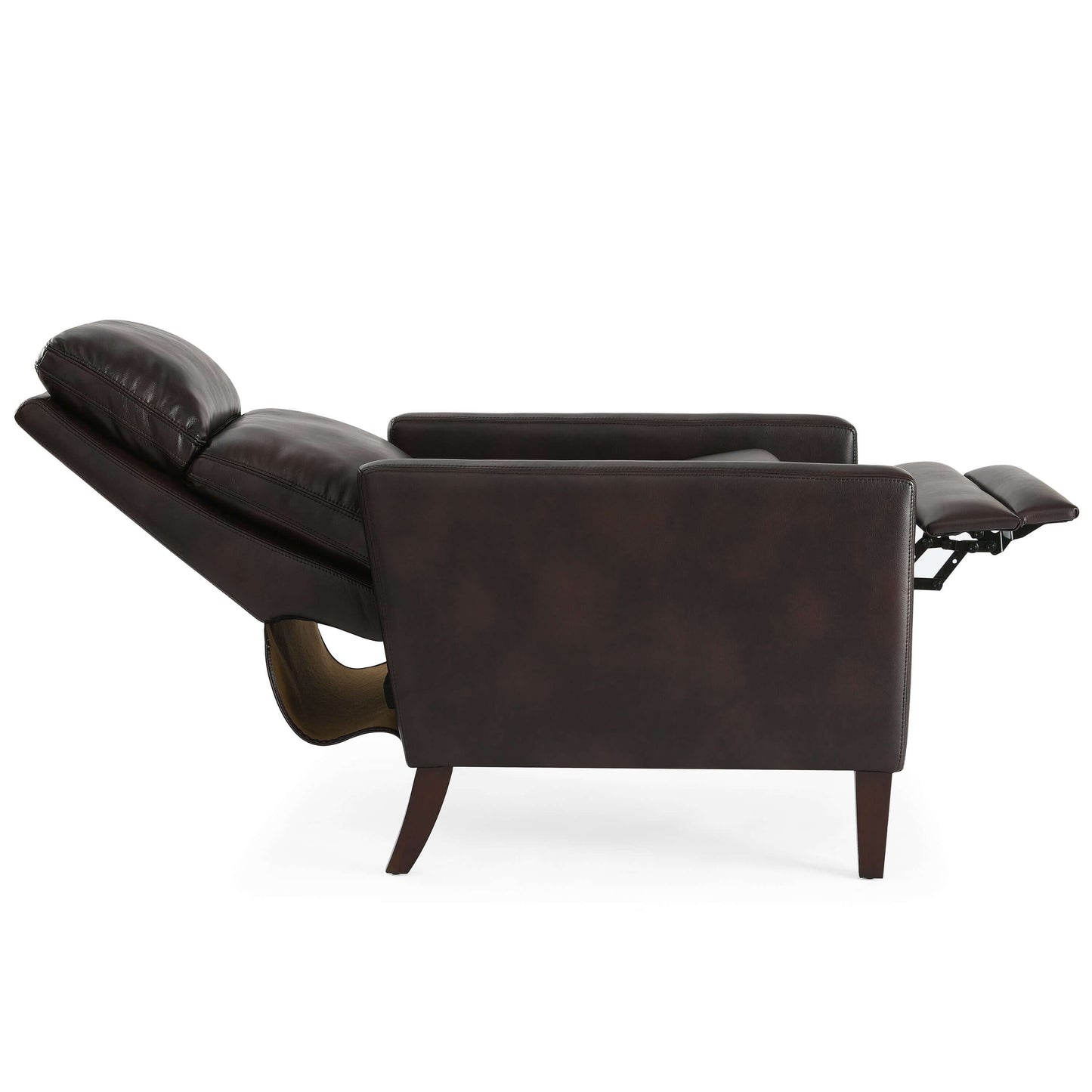 Vicente Push Back Recliner - Burnished Brown
