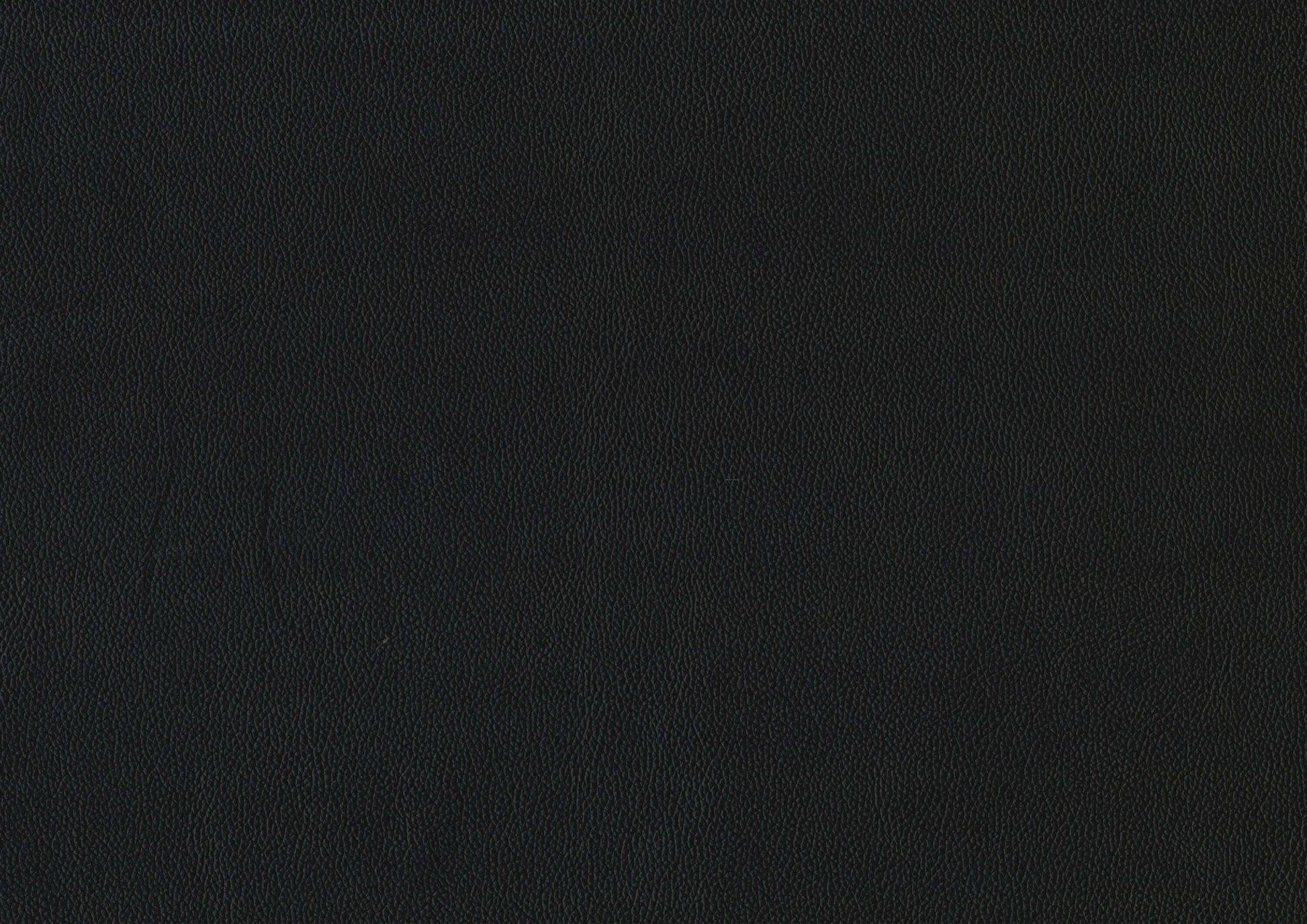 Solid black leather color swatch