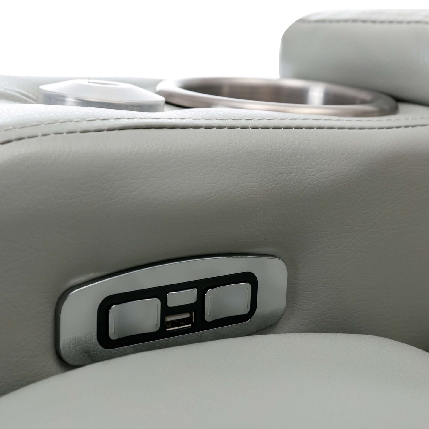 Power Recliner Chair with USB, Storage, Cup Holder & Speaker
