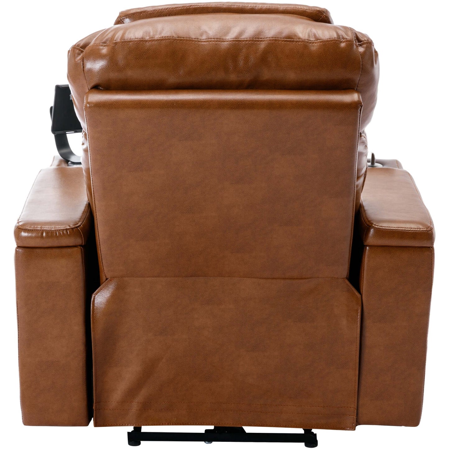 Power Recliner Chair with USB, Storage, Cup Holder & Speaker-Brown