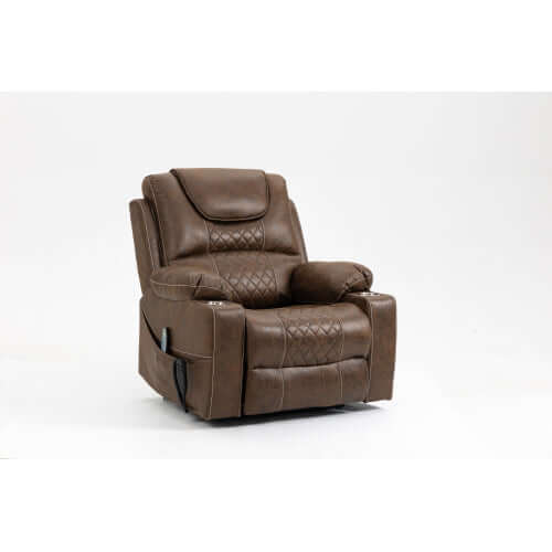 Electric Recliner Lift Chair – 180° Recline, Power Assist & Cozy Comfort