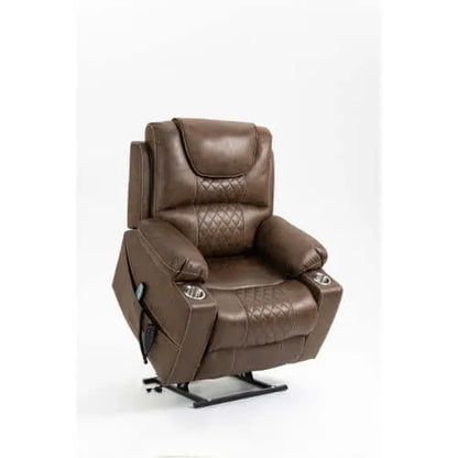 Electric Recliner Lift Chair – 180° Recline, Power Assist & Cozy Comfort