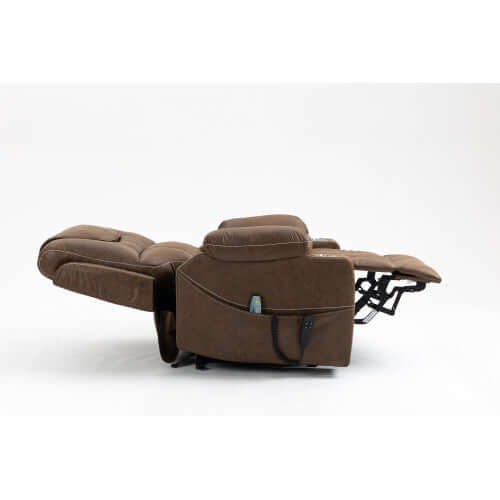 Electric Recliner Lift Chair – 180° Recline, Power Assist & Cozy Comfort