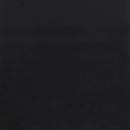 Solid black leather color swatch