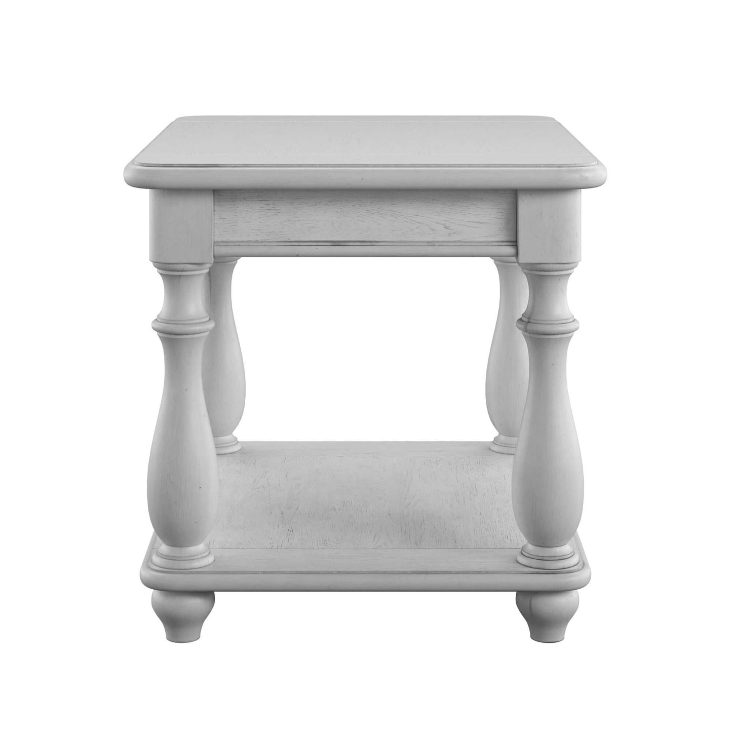 Oyster Shell Coastal End Table