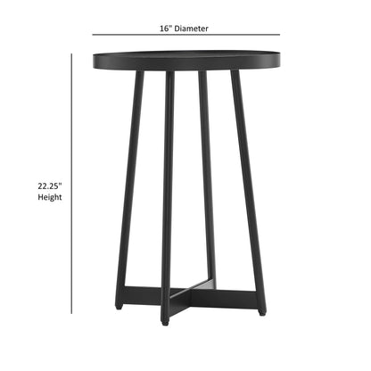 Rayne Modern Round Accent Table