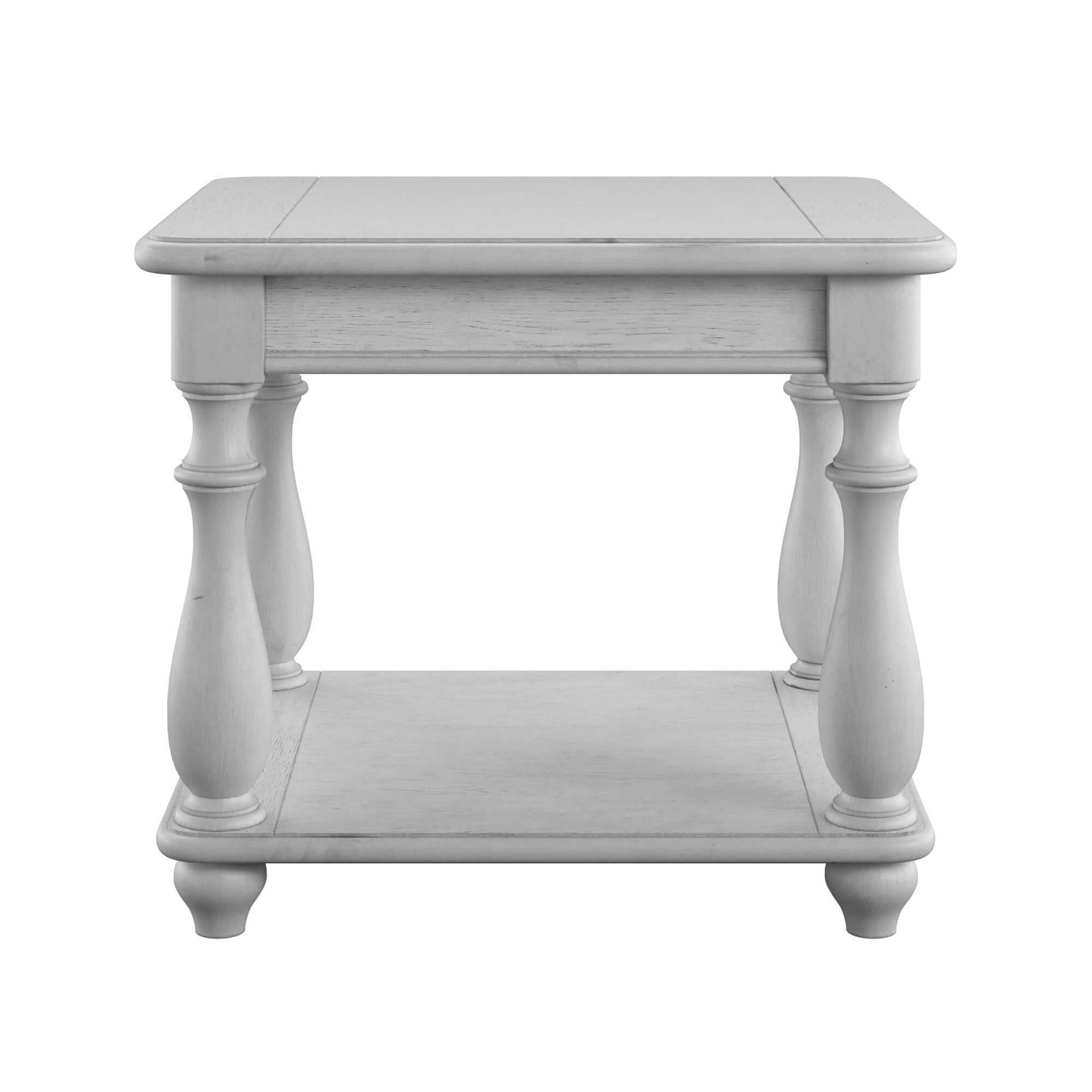 Oyster Shell Coastal End Table
