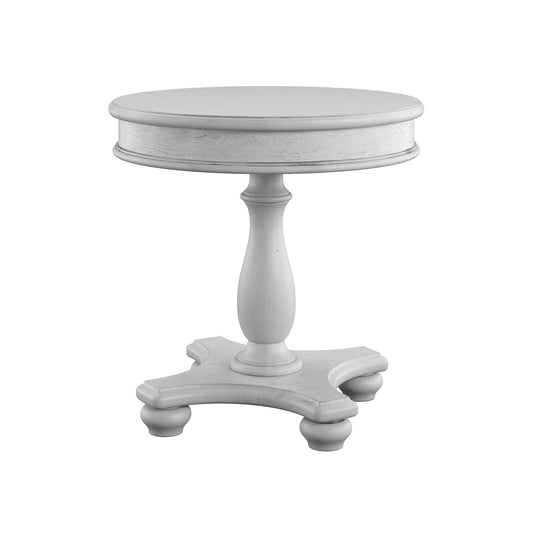 Oyster Shell Coastal End Table