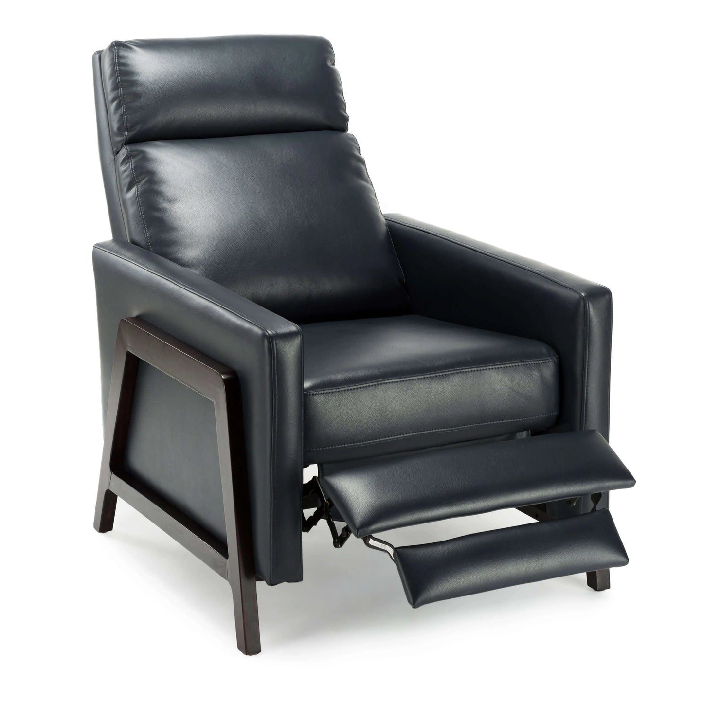 Maxton Push Back Recliner - Midnight Blue