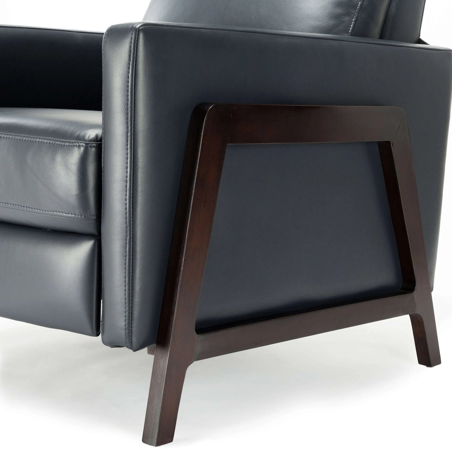 Maxton Push Back Recliner - Midnight Blue