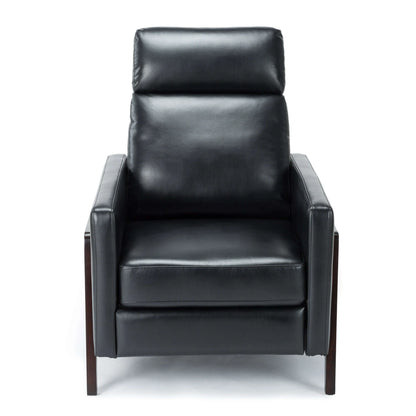 Maxton Push Back Recliner - Black