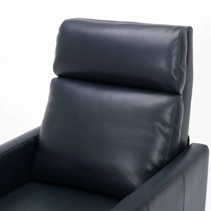 Balantyne Push Back Recliner - Midnight Blue