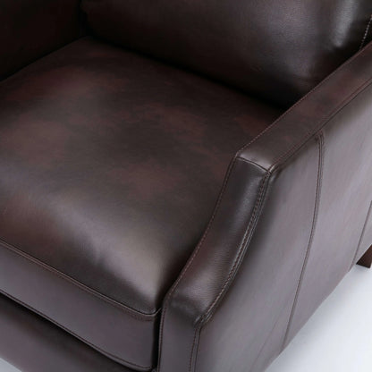 Balantyne Push Back Recliner - Burnished Brown