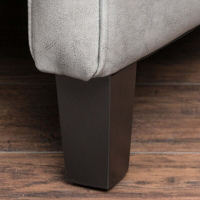 Manual Club Recliner - Dark Grey