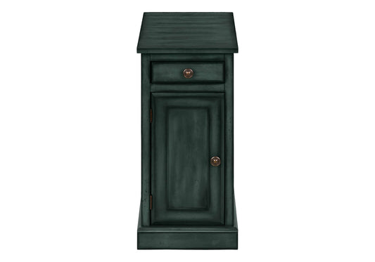 Antique Blue Narrow Side Table