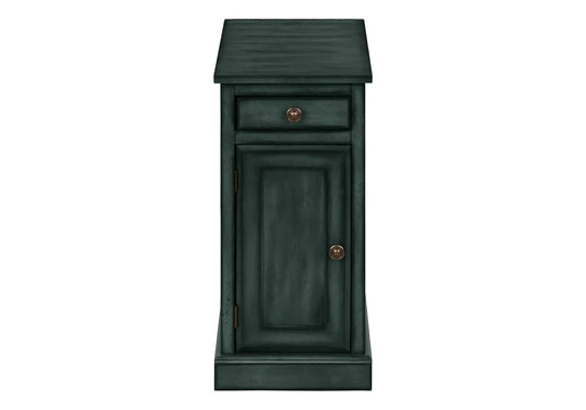 Antique Blue Narrow Side Table