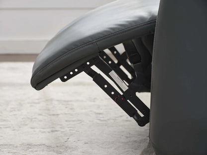 Power Swivel Glider Recliner-Dark Gray