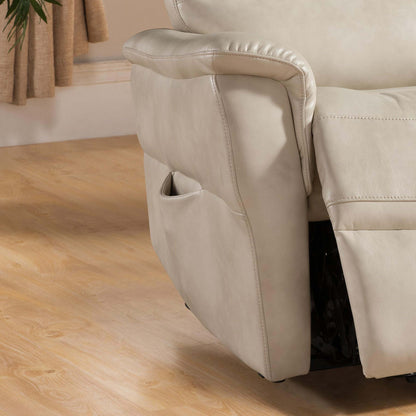 Contemporary Power Reclining Lift Chair - Cream