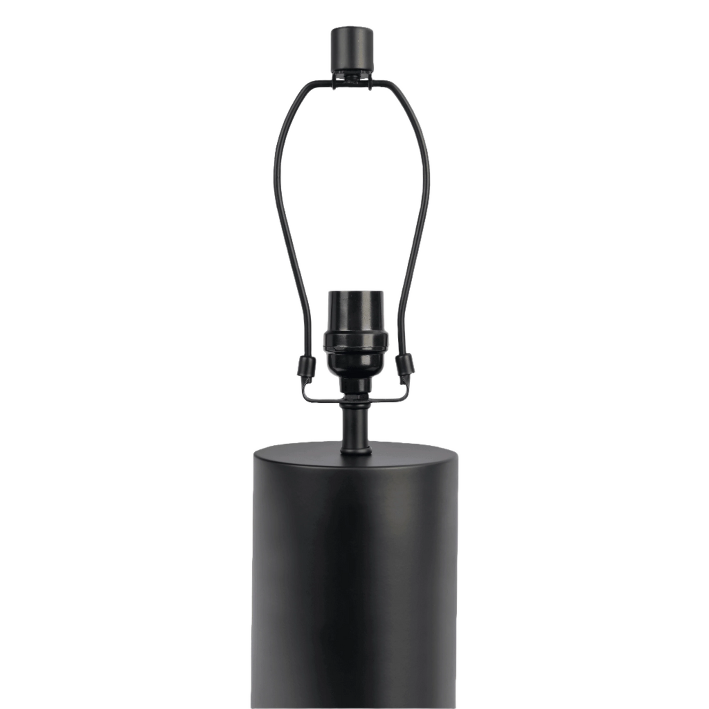 Aura Black Table Lamp with On/Off Switch Black Block Base